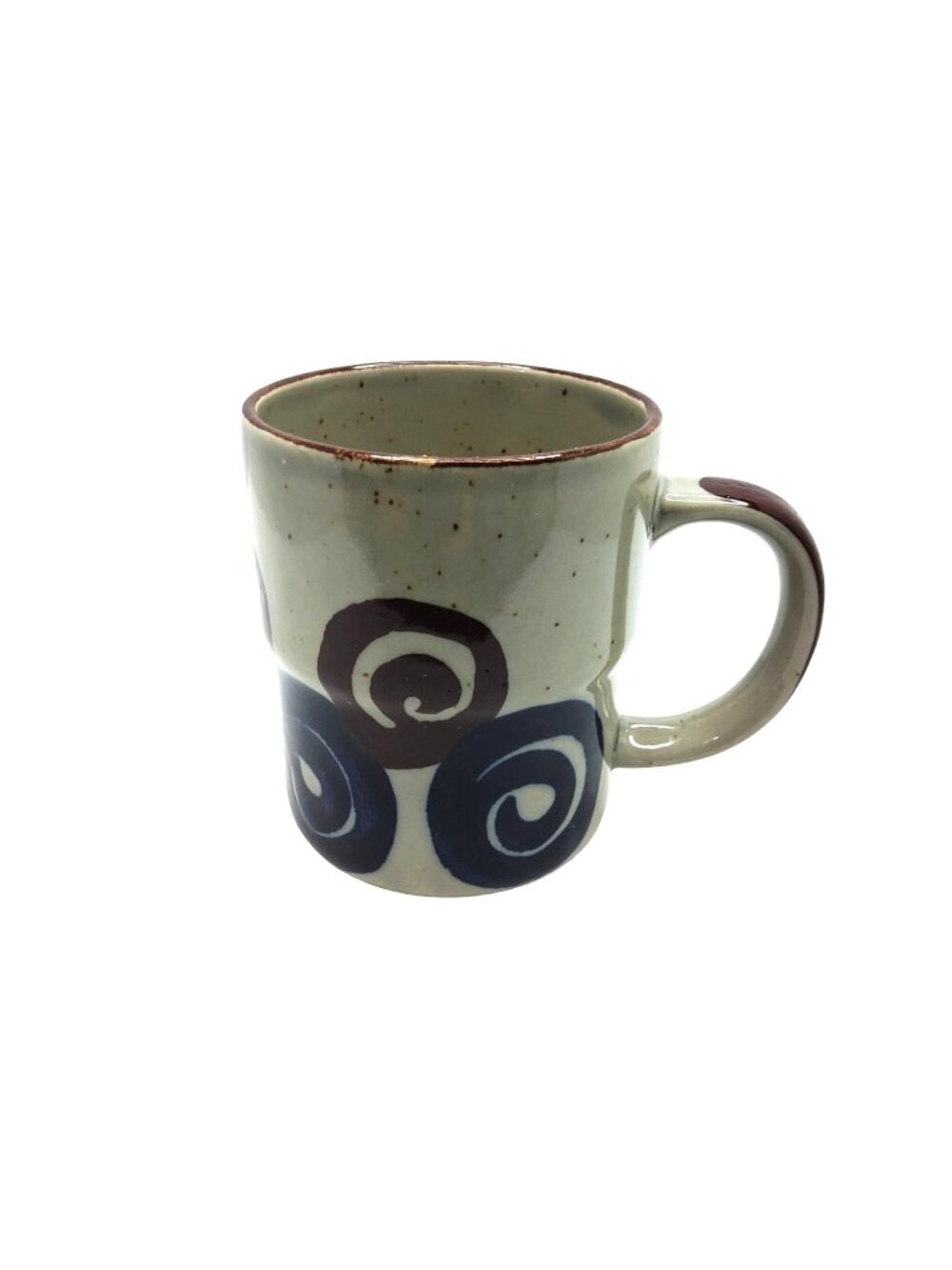 vintage hearthside potters pride japan handcrafted Tan,Brown Stoneware coffee mu - Picture 15 of 16